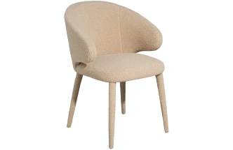 Стул 58DB-22309, мягкий, бежевый