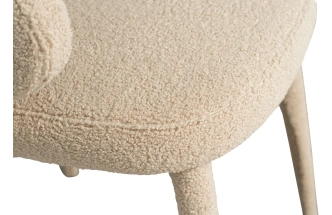 Стул 58DB-22309, мягкий, бежевый