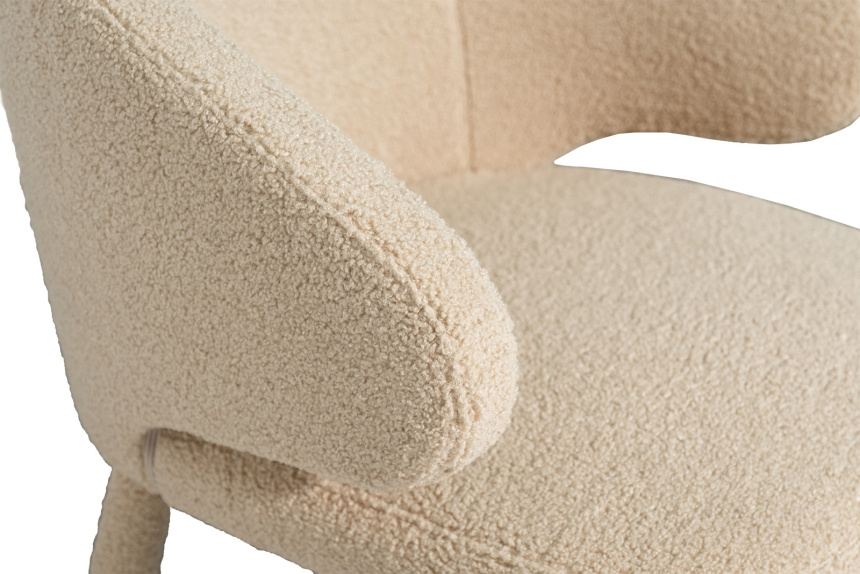 Стул 58DB-22309, мягкий, бежевый