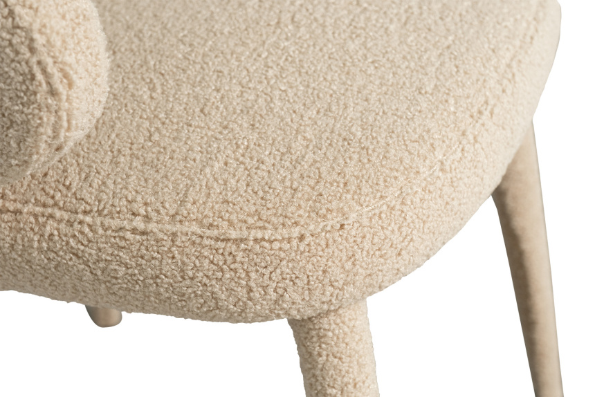 Стул 58DB-22309, мягкий, бежевый