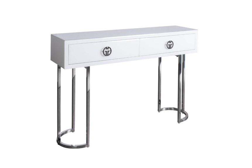 Туалетный столик KFG16702, белый / хром