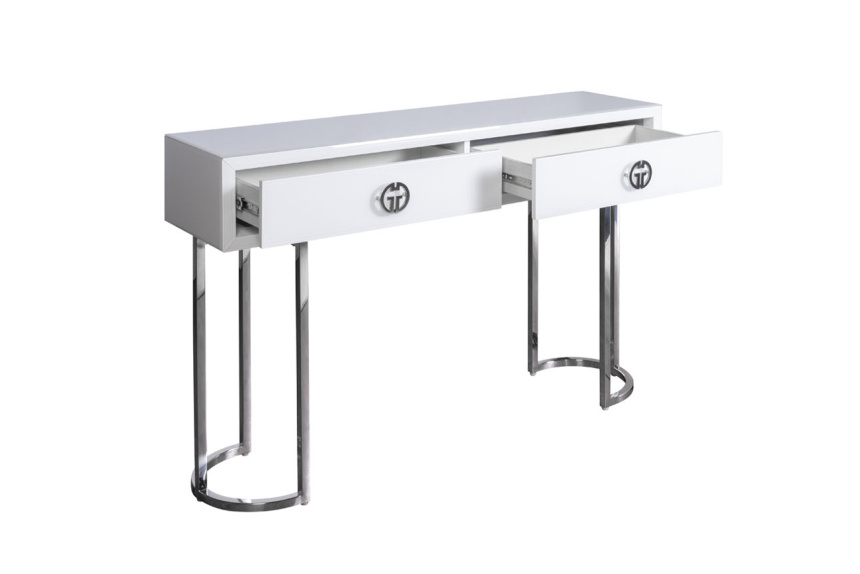 Туалетный столик KFG16702, белый / хром