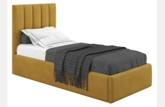 Кровать Лира 90x200 Tenerife curcuma
