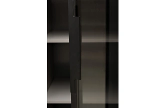 Шкаф двухдверный Alto, 100x57x228.5, распашной с полками, серый кобальт