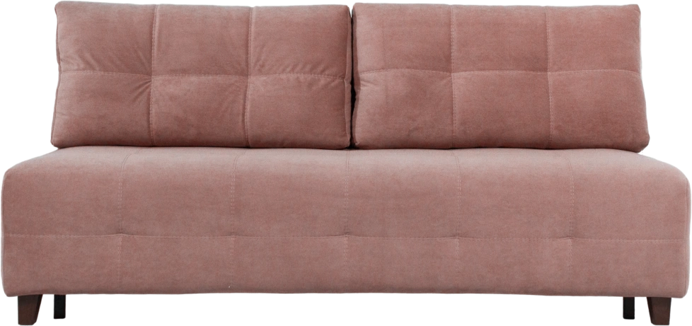 Диван прямой Бали 4 без боковин, Candy cream