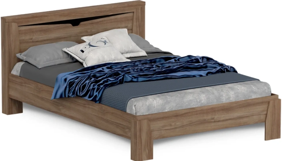 Кровать полутораспальная Соренто, 120*200, дуб стирлинг