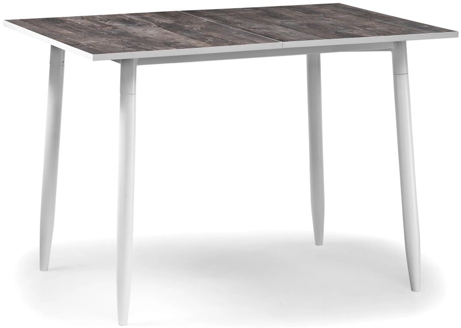 Кухонный раздвижной стол Энлэй, 110(140)х70х75, кантри 2047 / белый