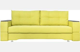 Диван прямой Атлант 2, Uno lime, Венге