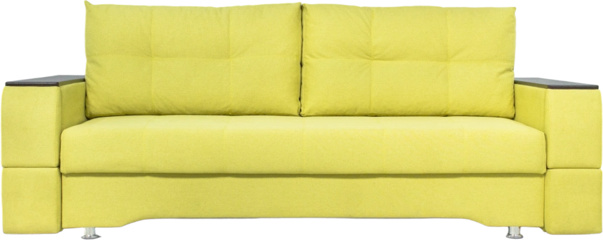 Диван прямой Атлант 2, Uno lime, Венге