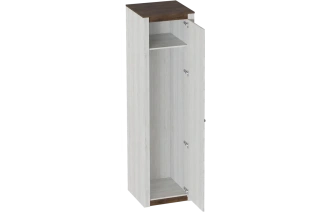 Шкаф однодверный Даллас, распашной для одежды, дуб винтерберг / таксония