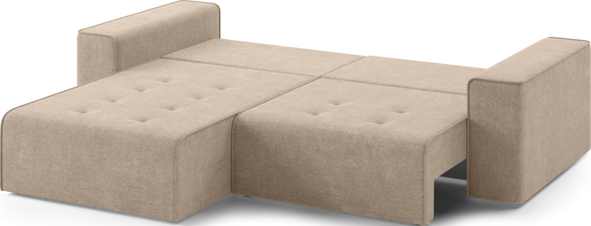 Диван угловой двухместный Венте, модель 035, Danco 290 (коричневый)