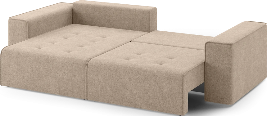 Диван угловой двухместный Венте, модель 035, Danco 290 (коричневый)