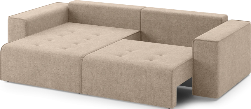 Диван угловой двухместный Венте, модель 035, Danco 290 (коричневый)