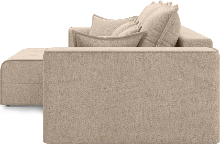 Диван угловой двухместный Венте, модель 035, Danco 290 (коричневый)