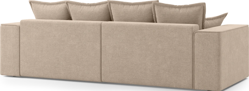 Диван угловой двухместный Венте, модель 035, Danco 290 (коричневый)