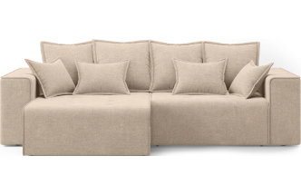 Диван угловой двухместный Венте, модель 035, Danco 290 (коричневый)