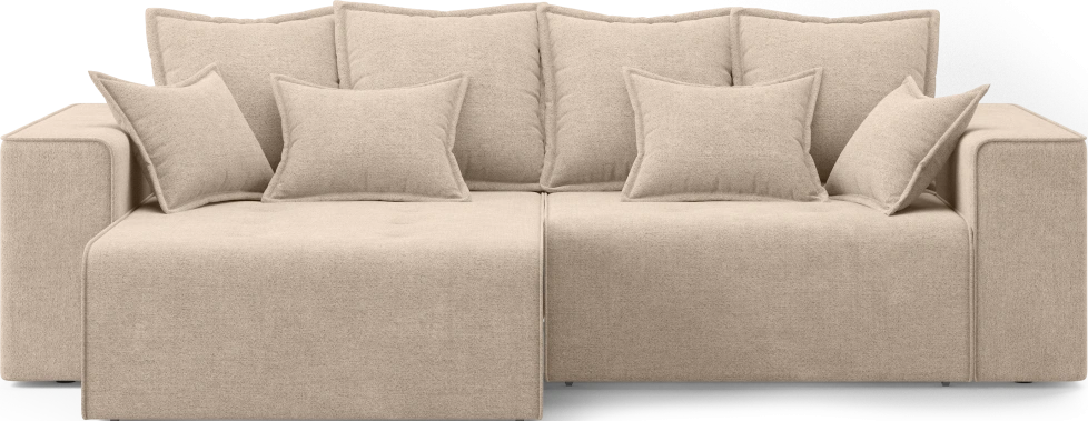 Диван угловой двухместный Венте, модель 035, Danco 290 (коричневый)