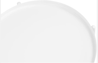 Журнальный стол Tray 1, 46x52, металл, white, каркас белый