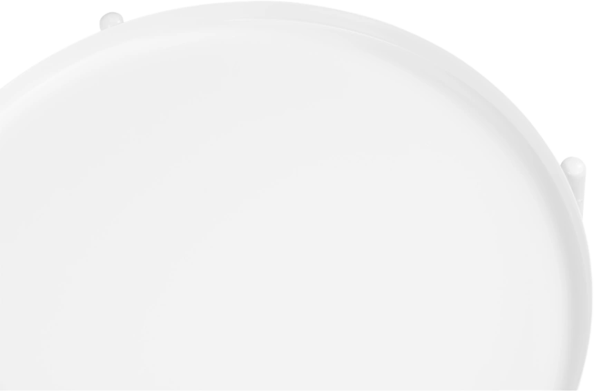 Журнальный стол Tray 1, 46x52, металл, white, каркас белый
