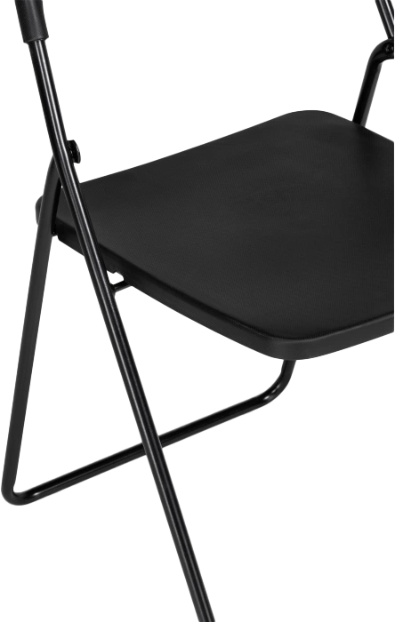 Стул Fold складной, пластиковый, black
