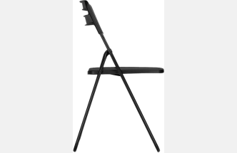 Стул Fold складной, пластиковый, black
