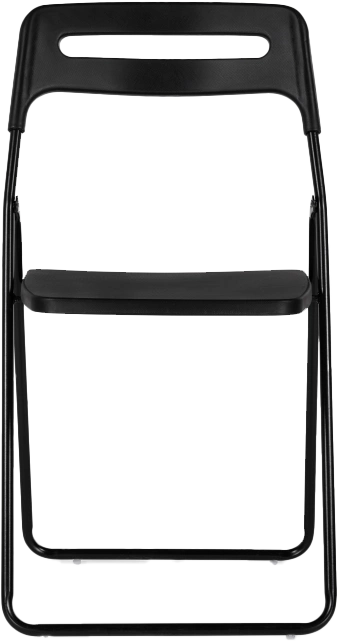 Стул Fold складной, пластиковый, black