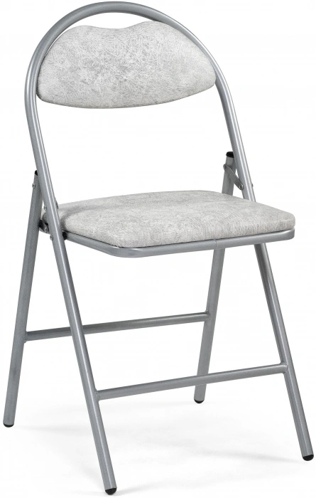 Стул Gikat, складной, белый мрамор / светлый мусс