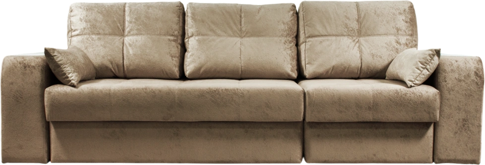 Диван прямой Остин 2, PARIS-A 03, декор Рамух белый