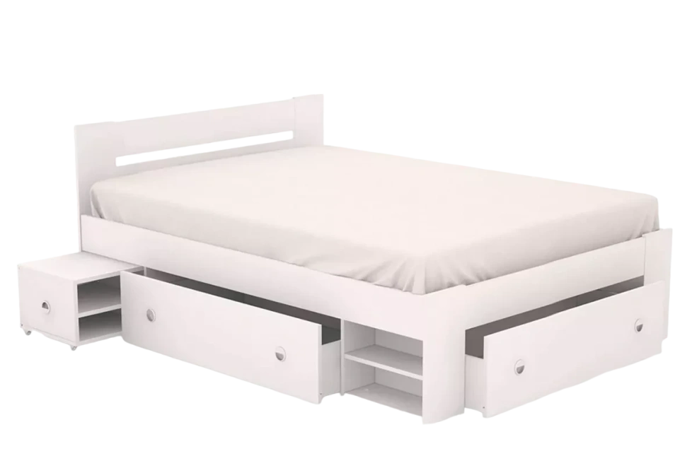 Кровать Стелла 140, Белый