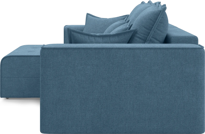 Диван угловой двухместный Венте, модель 035, Danco 796 (синий)