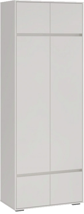 Шкаф двухдверный Роут, распашной для одежды, кашемир