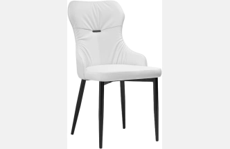 Стул Neli, на металлокаркасе, white / black