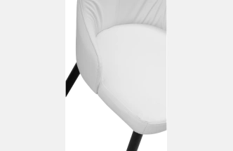 Стул Neli, на металлокаркасе, white / black
