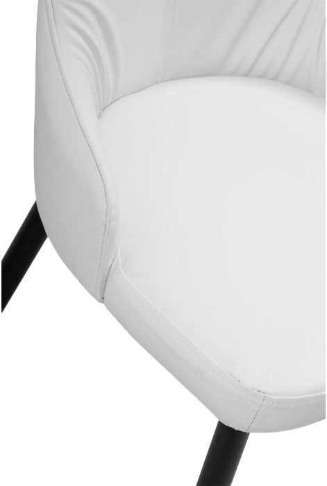 Стул Neli, на металлокаркасе, white / black