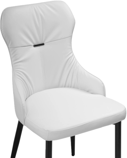 Стул Neli, на металлокаркасе, white / black
