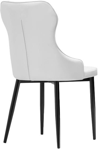 Стул Neli, на металлокаркасе, white / black