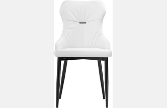 Стул Neli, на металлокаркасе, white / black