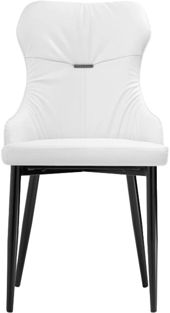 Стул Neli, на металлокаркасе, white / black