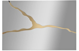 Зеркало настенное KFG194, с золотым декором