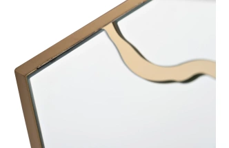 Зеркало настенное KFG194, с золотым декором