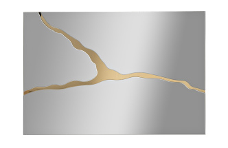 Зеркало настенное KFG194, с золотым декором