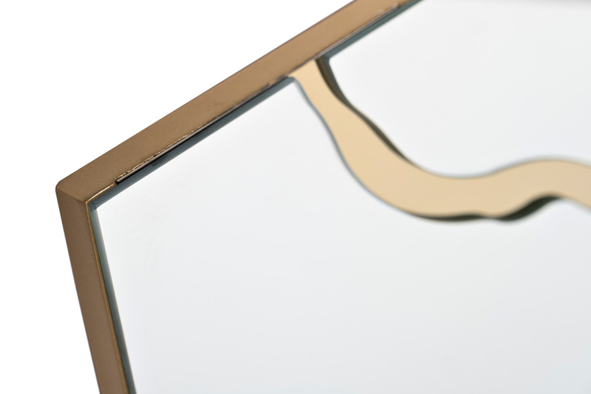 Зеркало настенное KFG194, с золотым декором