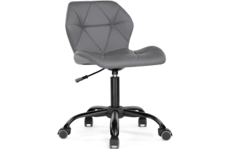 Офисное кресло Вальд, экокожа серый