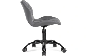 Офисное кресло Вальд, экокожа серый