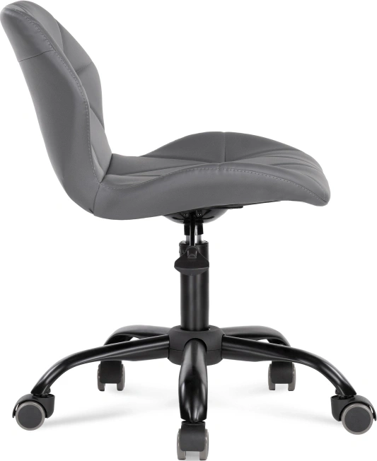 Офисное кресло Вальд, экокожа серый
