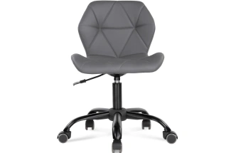 Офисное кресло Вальд, экокожа серый