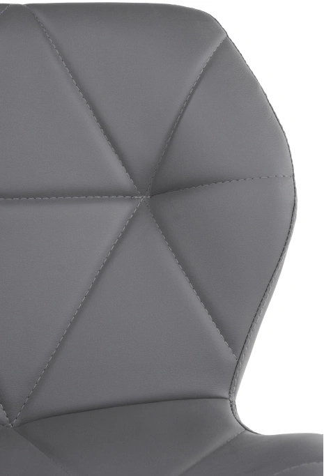 Офисное кресло Вальд, экокожа серый