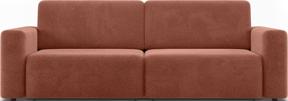 ​Диван прямой Дарио, модель 144, LANA 63 (бордо)