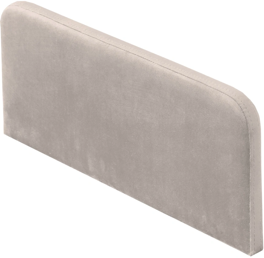 Кровать односпальная Дрим СТАНДАРТ, велюр Мора бежевый