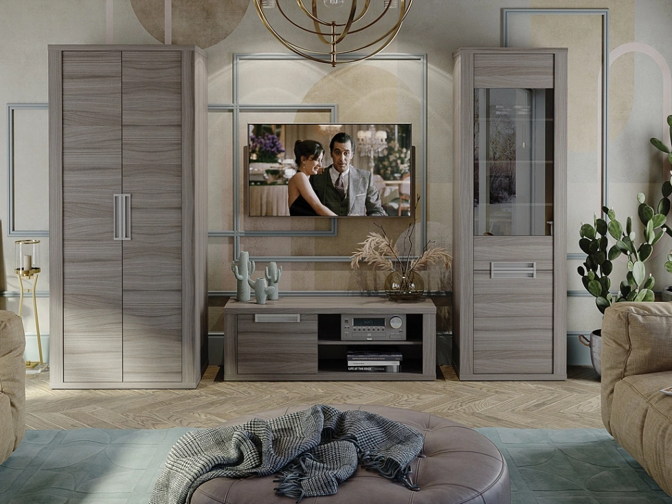 Модульная гостиная Честерфилд 2, шорвуд